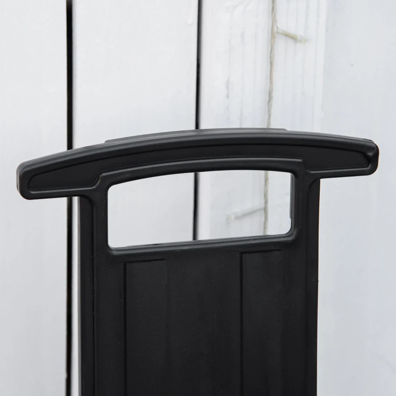 Valise antichoc - mallette d'extérieur appareil photo - mousse prédécoupée - étui rigide étanche appareil photo - poignée telescopique 2 roulettes - PP noir