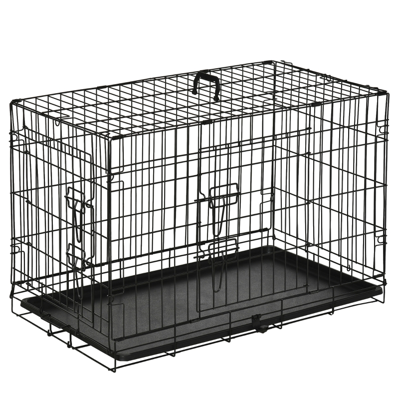 PawHut loopbox doe-het-zelf puppybox raster barrière roosters kleine