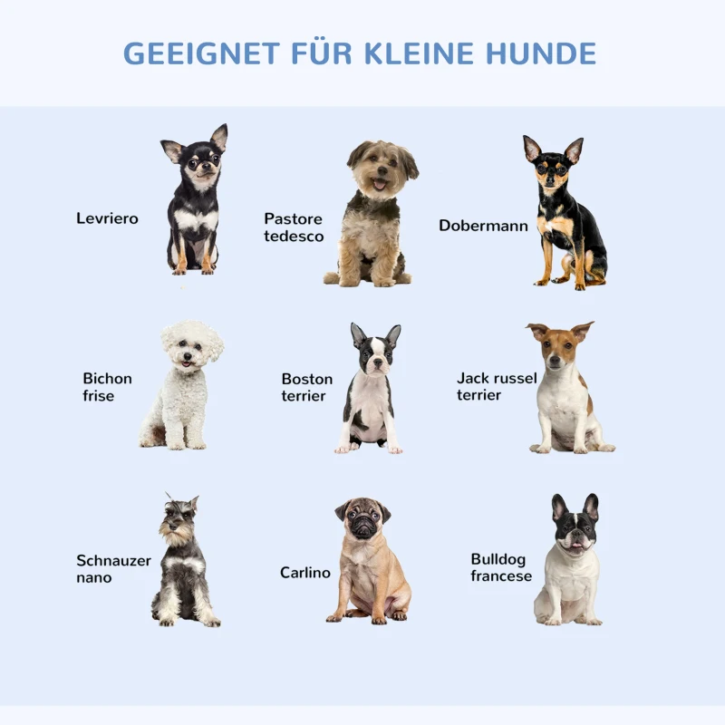 PawHut Hundekäfig, Transportkäfig, Drahtkäfig, herausnehmbare Bodenwanne, Schwarz