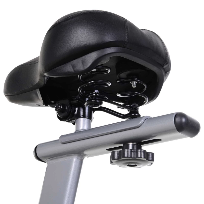 HOMCOM bicicleta fitness, cu monitor LCD 126x70x94cm negru