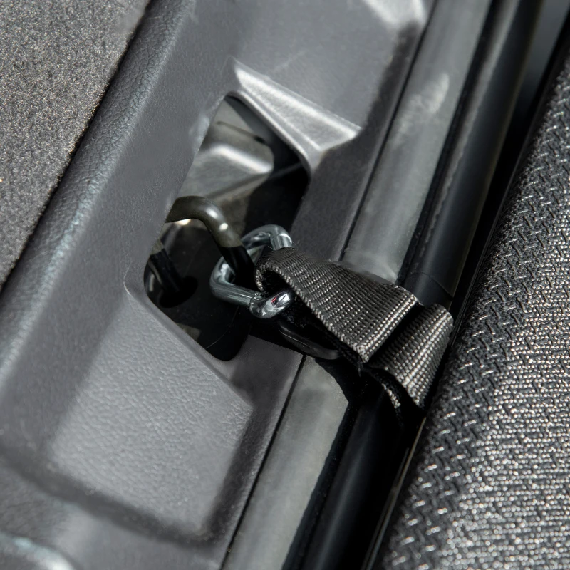 PawHut Folding Dog Ramp for Car, Portable Pet Ramp, with Non-Slip Surface, Aluminium Alloy Frame, for XL Dogs