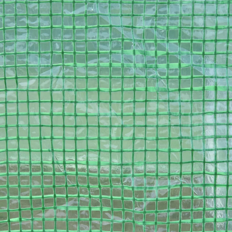 Outsunny Serre de Jardin Tunnel en Métal Vert 6 x 3 x 2 cm