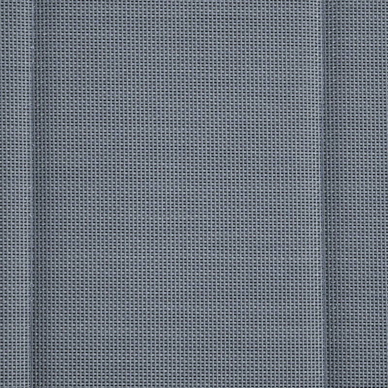 Outsunny Foldable Reclining Sun Lounger with Canopy Lounge Chair Camping Folding Bed Cot 5-Position Adjustable Back for Patio Garden Beach Pool Grey