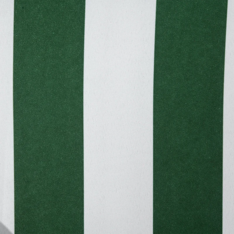 Outsunny Balancelle de jardin 2 places 2 coussins toit réglable acier polyester dim. 175L x 120l x 166H cm vert blanc