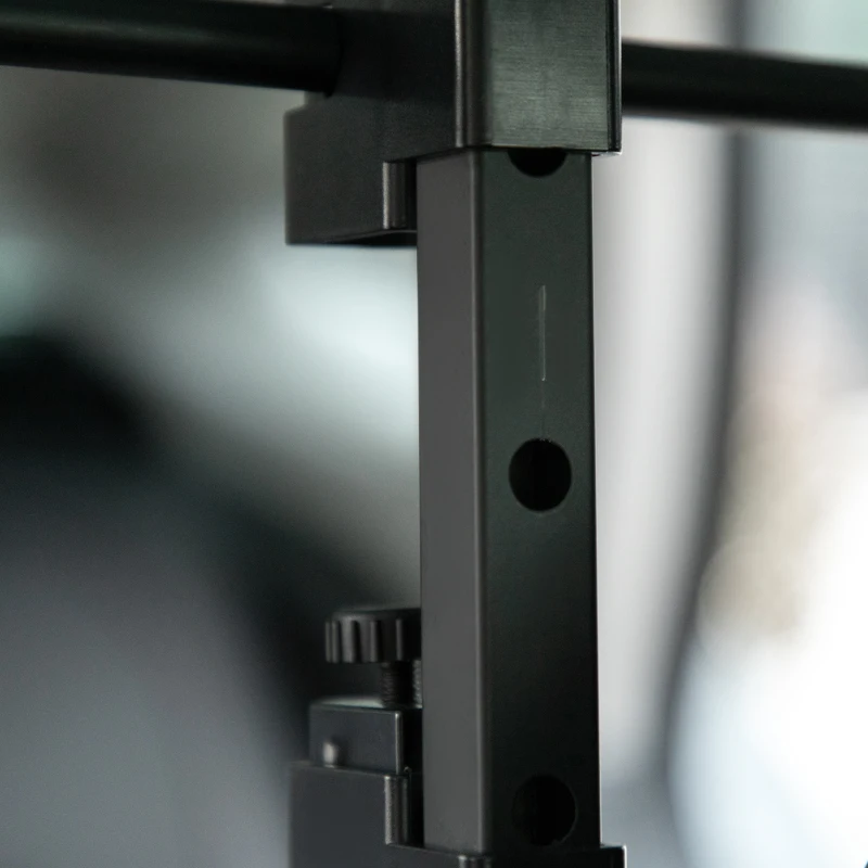 PawHut protectie auto pentru caini Bariere reglabile pentru portbagaj Bariera din tub de otel Tetiera pentru animale de companie, 89-150 cm latime, 76-124 cm inaltime