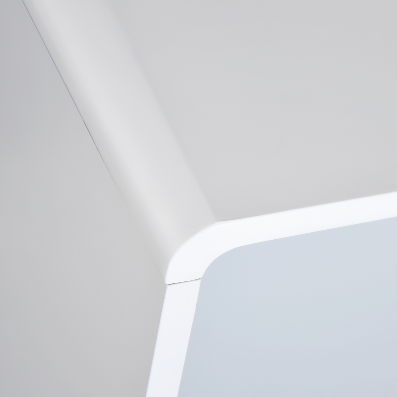 Homcom Noptiera Stil Nordic – MDF & Lemn Brad cu Sertar