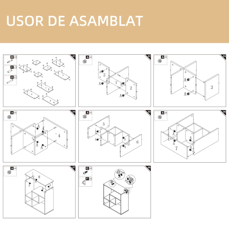 HOMCOM Biblioteca de Perete cu Rafturi  Asimetrice, Etajera de Perete din PAL pentru Casa si birou, 60x25x60cm, Negru