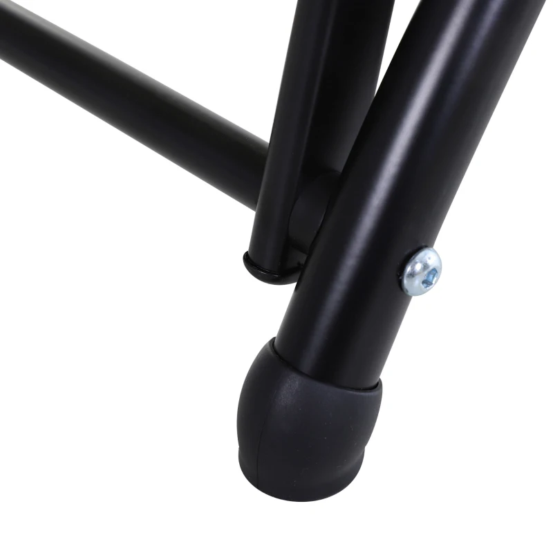 Outsunny Outdoor Lounger Patio Reclining Texteline Chair w/ Pillow, Adjustable Footrest Beige