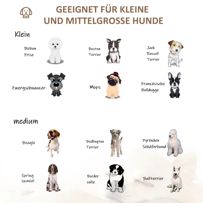 Legowisko dla zwierząt domowych PawHut materac dla psa mata dla psa pokrowiec zdejmowany do prania dla małych psów kotów poliester o wyglądzie lnu aksamitny poliester bawełna PP kolor szary 75 x 55 x 20 cm