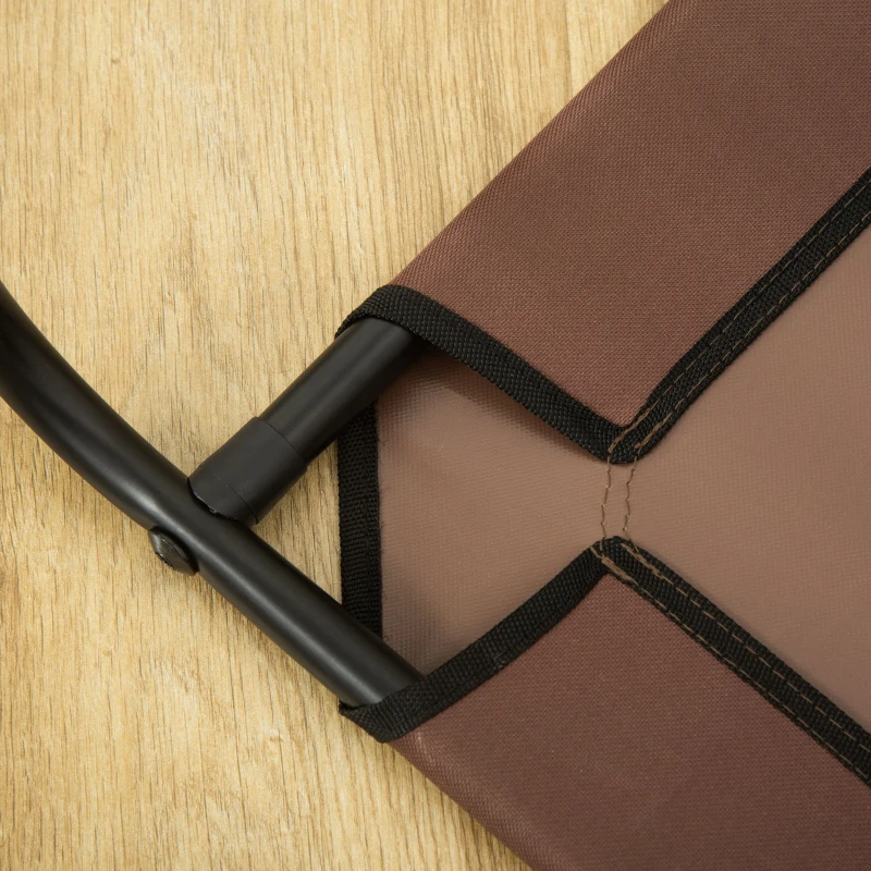 PawHut Hundebett Outdoor Hundeliege bis 30 kg mit Ersatzbezug 110 x 68 x 20 cm