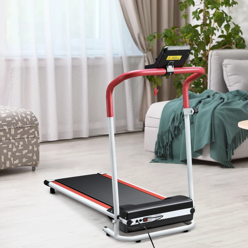 HOMCOM banda de alergat electrica, pliabila, viteza 10km/h