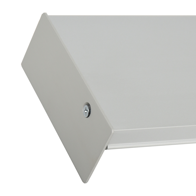 HOMCOM Schiebetür Komplettset Zimmertür 77,5 x 205 cm Wandmontage Schiebetürsystem mit Laufschiene Innentüren Komplett-Set für Schiebetüren Trennwände, Milchglas Streifen