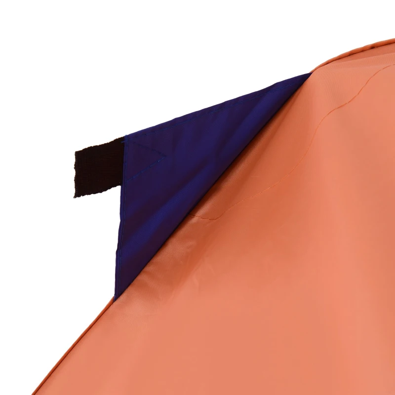 Outsunny Quick-Up Waterdicht Maken Tent - Dubbelwandige Familie Tent voor 4-6 Personen, Snel Op Te Zetten