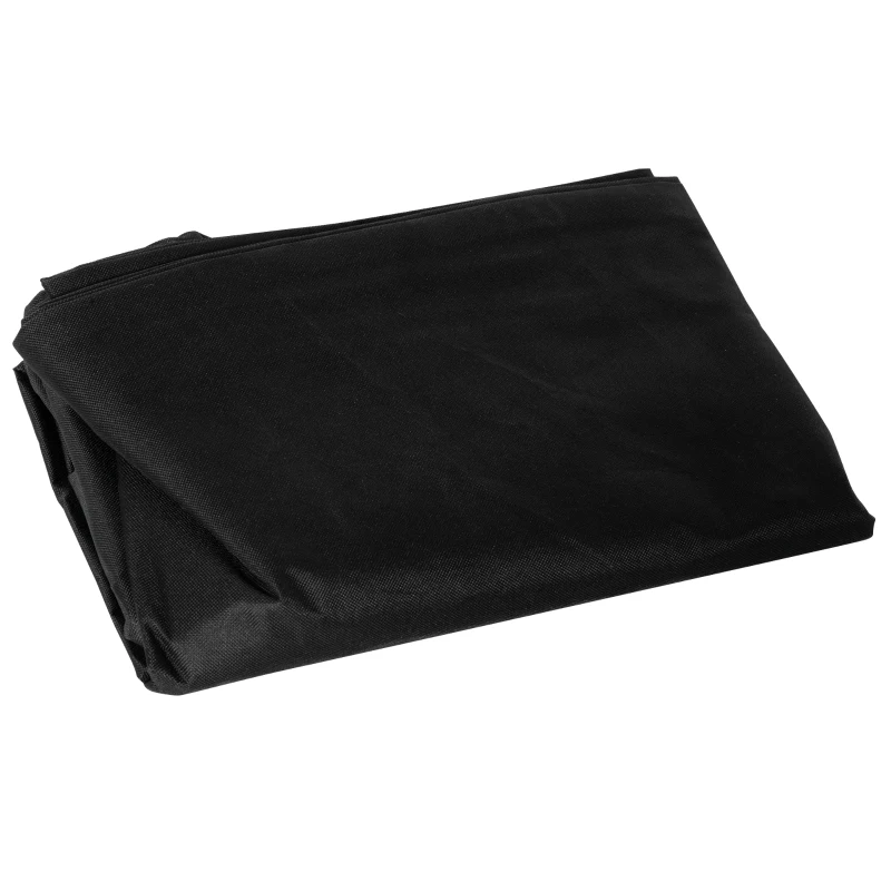 Outsunny Funda Protectora para Muebles de Jardín 154x94x66 cm Cubierta de Muebles de Mesas Exterior Tela Oxford 600D Impermeable con Hebillas para Patio Terraza Negro