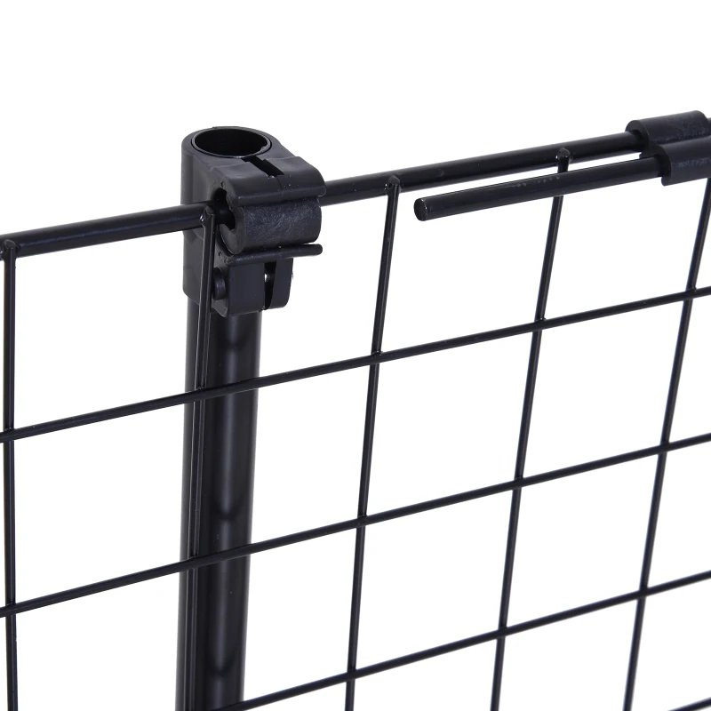 PawHut Bariera Separator de Protectie Masina pentru Caini Reglabila 91-145x30cm