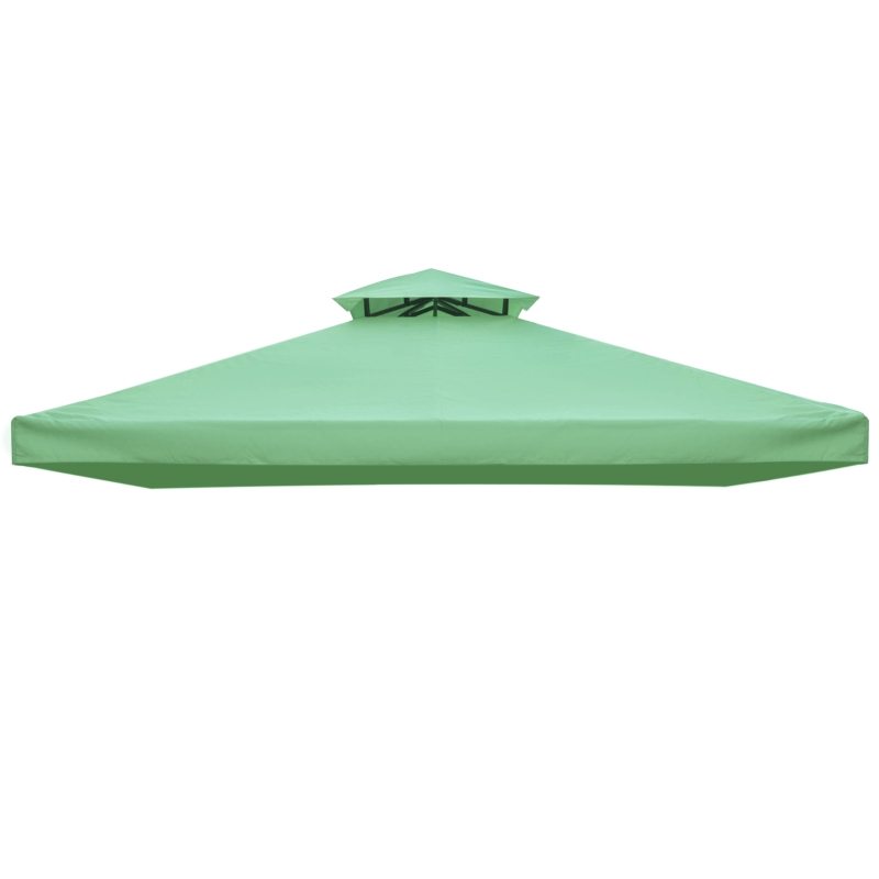 Outsunny vervangingsdak 300 cm x 400 cm