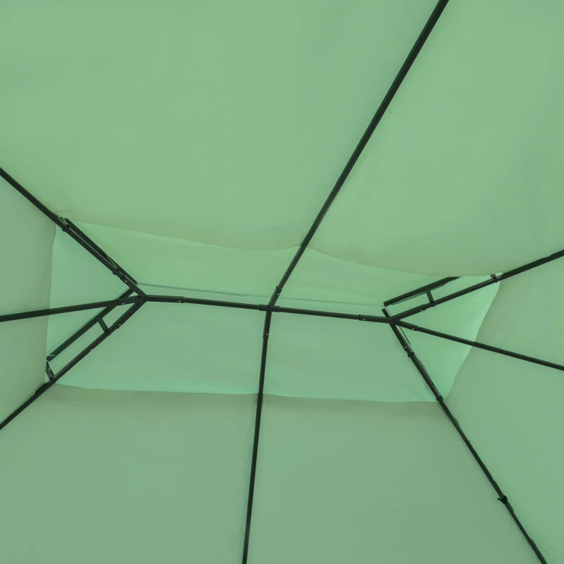 Outsunny vervangingsdak 300 cm x 400 cm