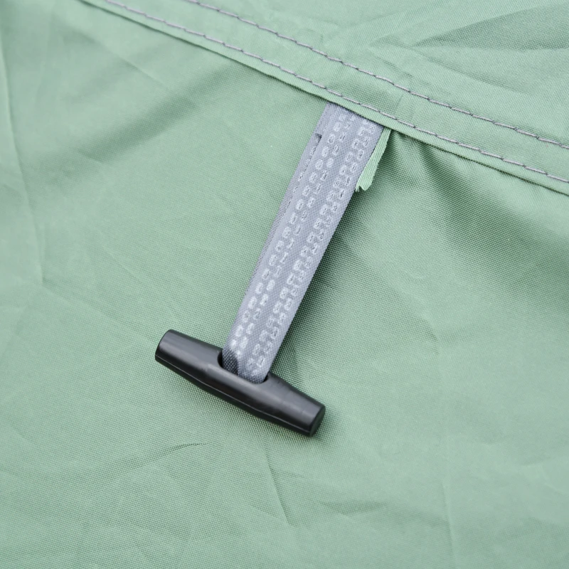 Outsunny Tent voor 4-5 personen, kampeertent met haringen, koepeltent, polyester, groen