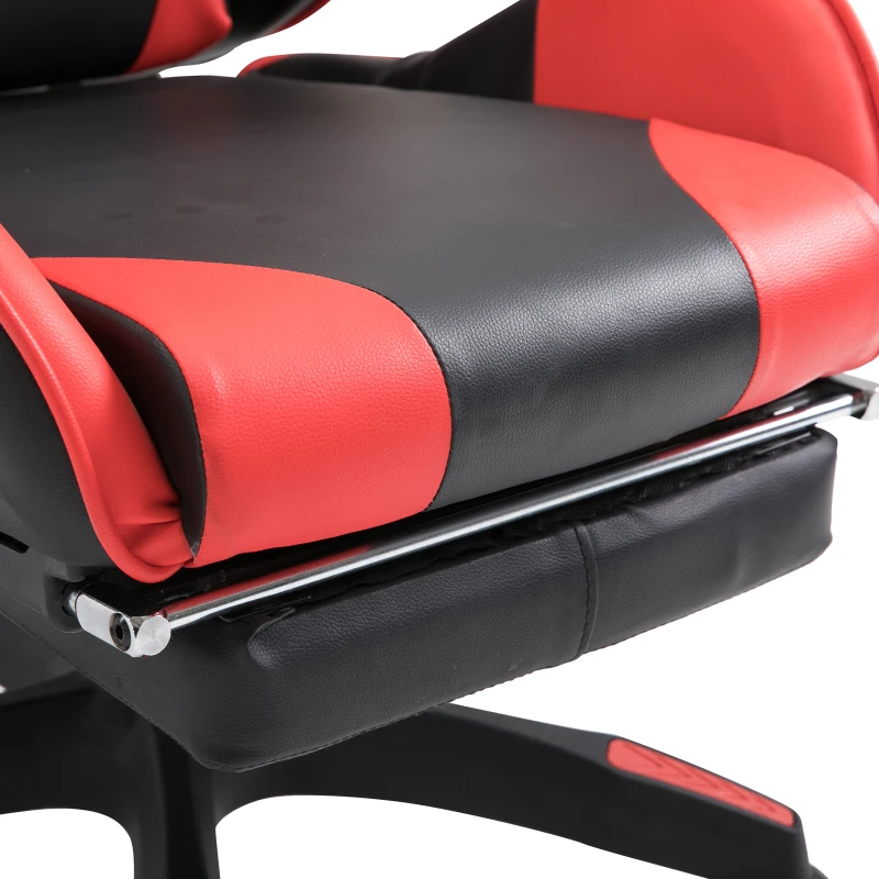 Vinsetto fotoliu de birou gaming, rabatabil, 66x60x127-134cm