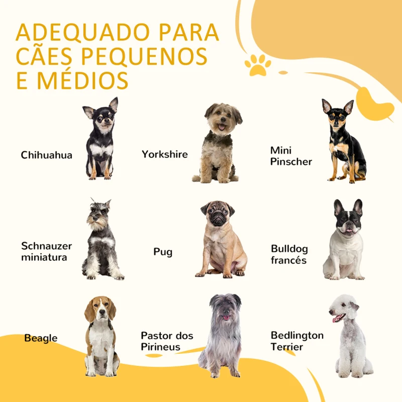 PawHut Parque para Cães de 6 Painéis com Largura Ajustável e Estrutura de Aço 82,5-150x79x101 cm Preto