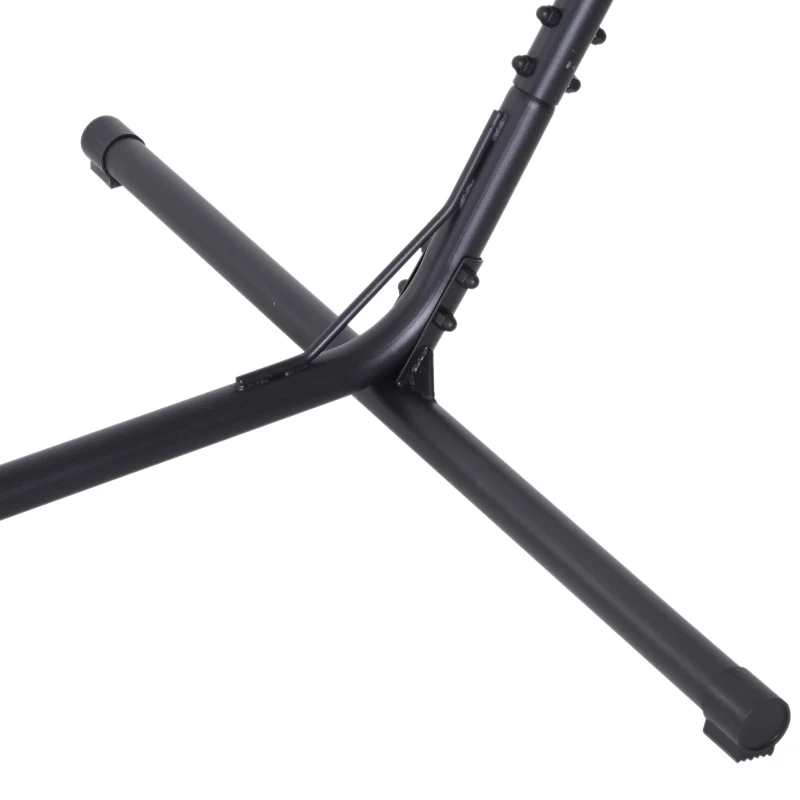 Outsunny 3.1–3.8m Adjustable Universal Hammock Stand Metal Frame Garden Camping Picnic Outdoor Patio Replacement – Stand Only