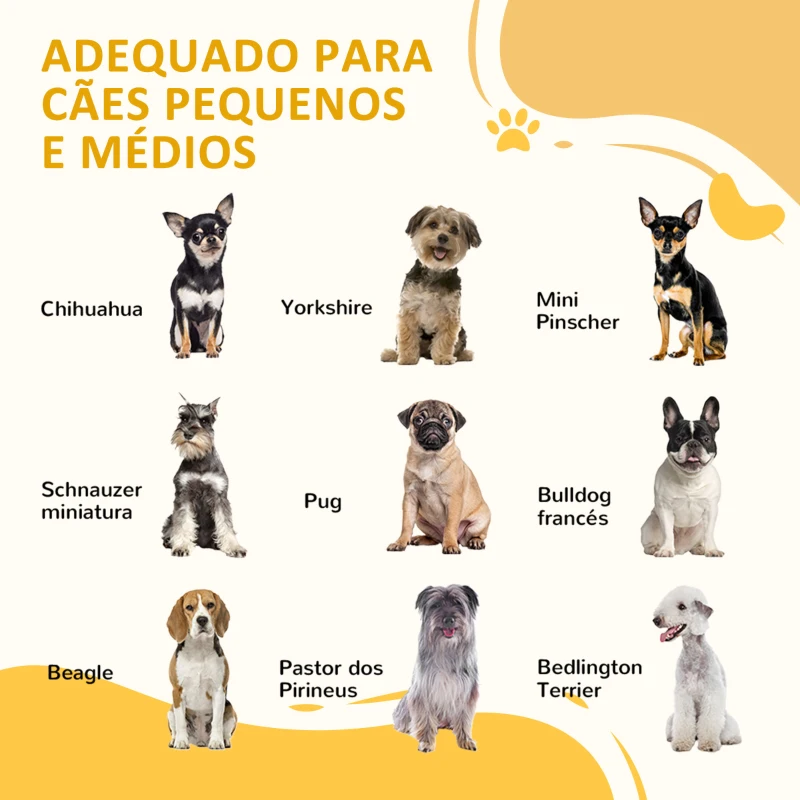 PawHut Parque para Cães de 6 Painéis com Largura Ajustável e Estrutura de Aço 82,5-150x79x81 cm Preto
