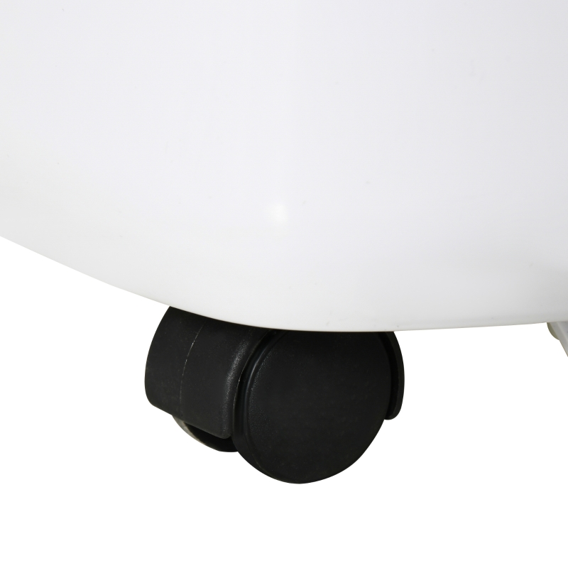 HOMCOM 7000 BTU Air Conditioning Unit, 3-in-1 Portable Air Conditioner, Dehumidifier, Cooling Fan with 2 Speeds, 24H Timer, Remote Control, LED Display, Window Venting Kit, 15m²