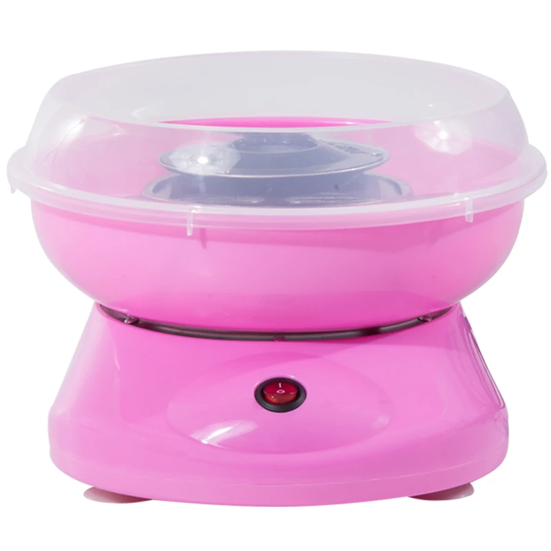 HOMCOM® Suikerspinmachine suikerspinapparaat Suikerspin machine Roze