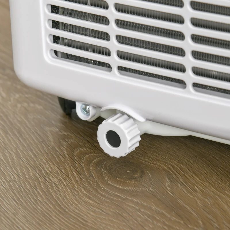 HOMCOM 7000 BTU Air Conditioning Unit, 3-in-1 Portable Air Conditioner, Dehumidifier, Cooling Fan with 2 Speeds, 24H Timer, Remote Control, LED Display, Window Venting Kit, 15m²