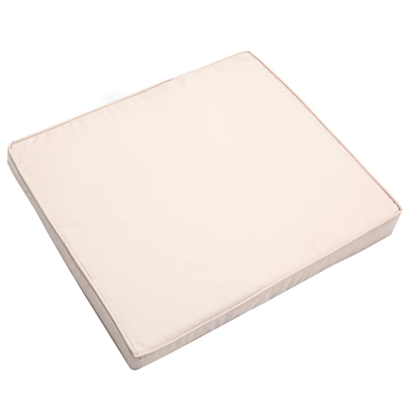 Outsunny Outdoor 11pc Rattan Garden Furniture Patio Dining Set 10-seater Cube Sofa Weave Wicker 6 Chairs 4 Footrests & 1 Table Mixed Brown