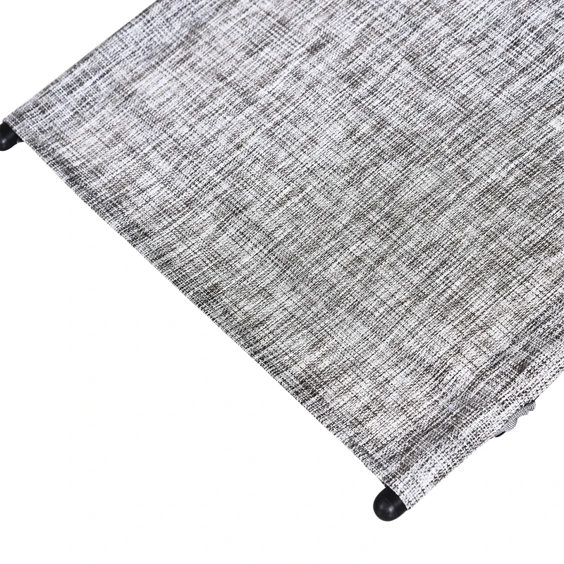 Outsunny Steel Frame Zero Gravity Rocking Lounge Chair w/ Pillow Grey(m-8)