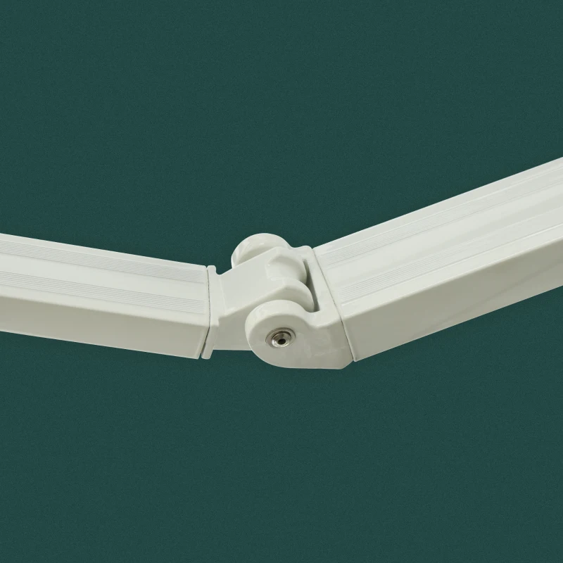 Outsunny Copertina de Soare pentru Exterior, din Aluminiu si Poliester, 295x250cm, Verde