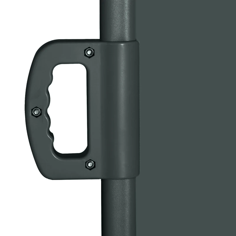 Outsunny Store latéral Brise-Vue paravent rétractable dim. 3L x 2H m Polyester imperméable Anti-UV Haute densité 180 g/m²