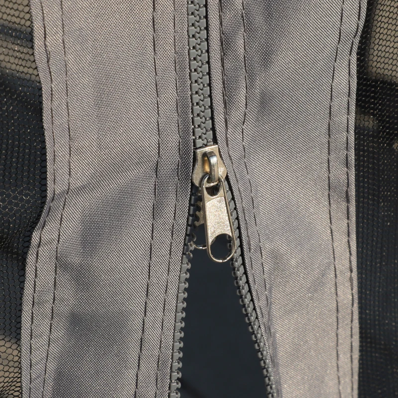 Outsunny 3 x 3m Hardtop Gazebo Canopy, Garden Pavilion with Polycarbonate Roof, Steel & Aluminium Frame, Mosquito Netting and Curtains, Black