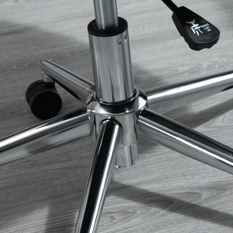 HOMCOM krzesło biurowe 52,5 cm x 60 cm x 91 cm