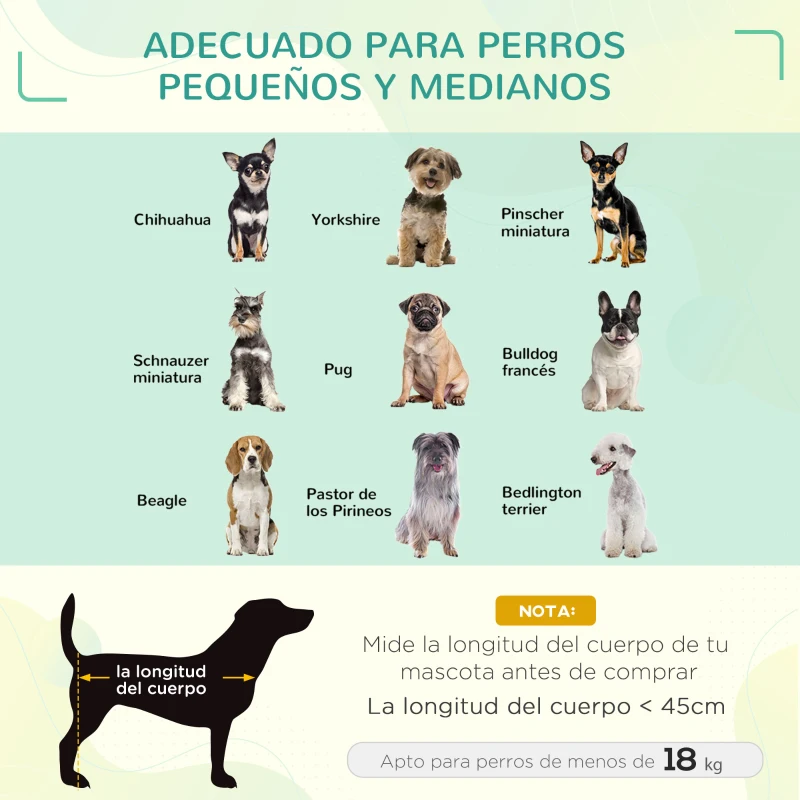 PawHut Cama Elevada para Perros Cama Plegable para Mascotas con Tejido Transpirable para Interior Exterior 111x65,5x19 cm Negro