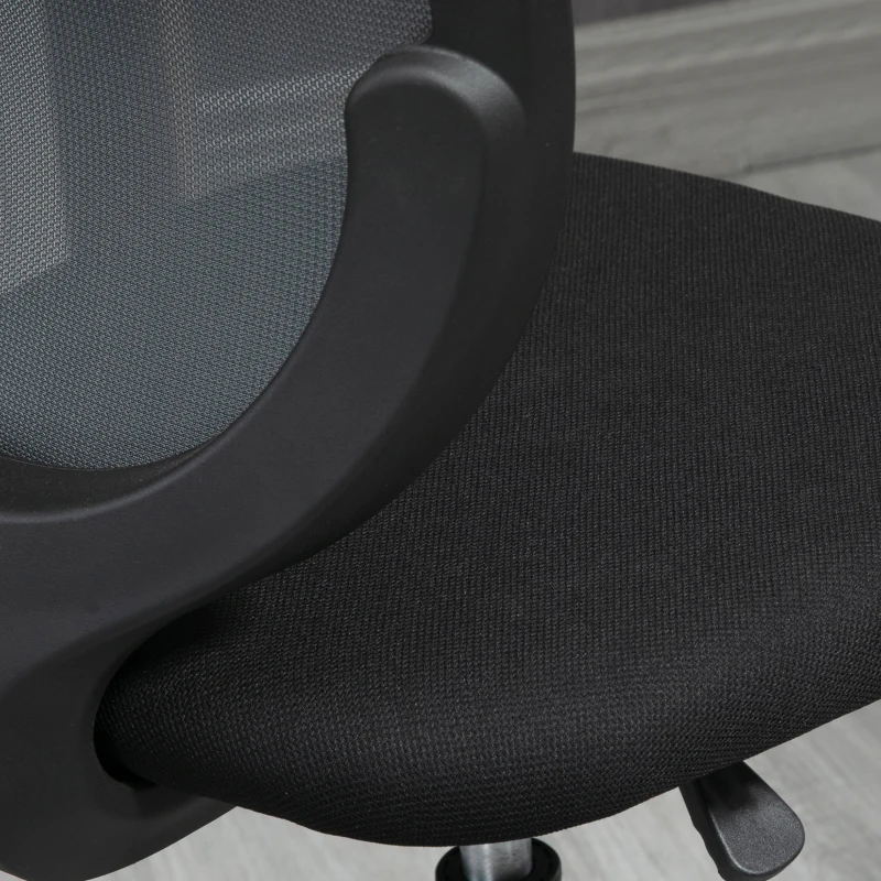 Vinsetto Standing Desk Chair, Mesh with Lumbar Support Grey