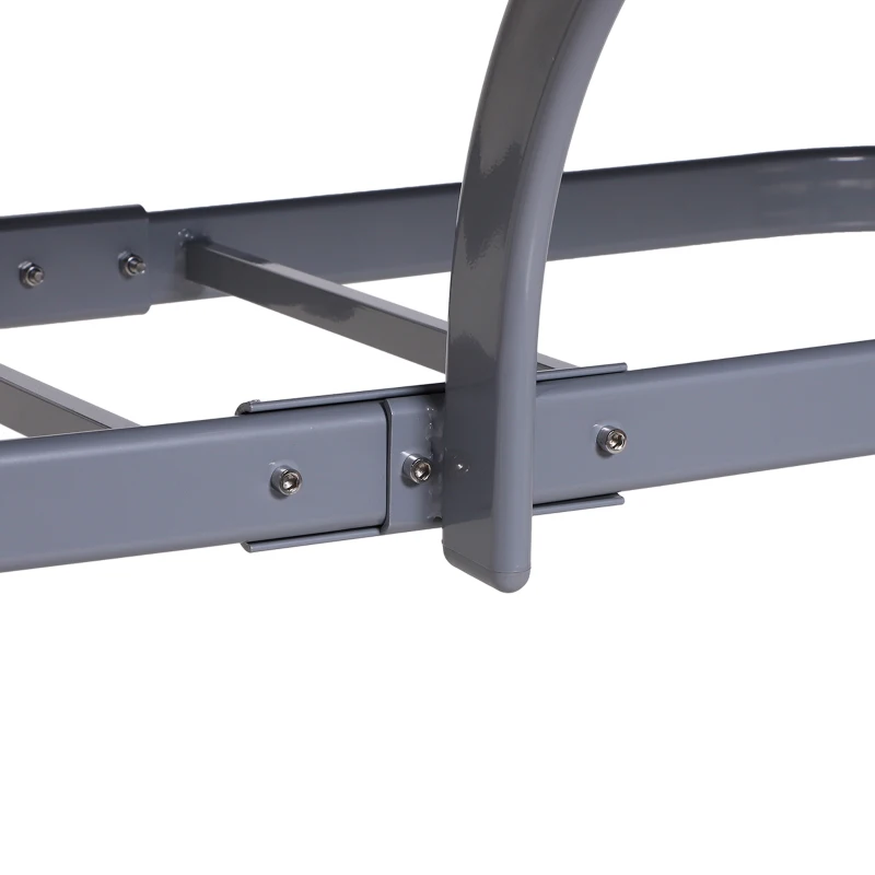 Outsunny Sitzgarnitur für 6 Personen Sitzgruppe Gartengarnitur Gartenset Gartenmöbel Alu