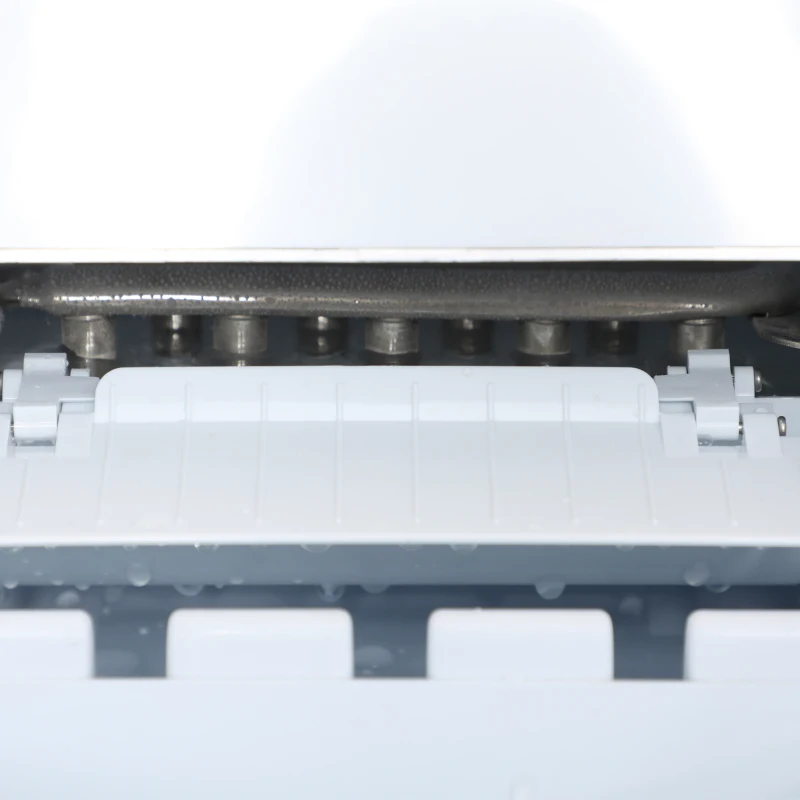 HOMCOM Máquina para Hacer Hielo 9 Cubitos de Hielo en 6-13 Minutos 12 kg en 24h con 2 Tamaños de Cubitos 24,2x34x32,8 cm Plata