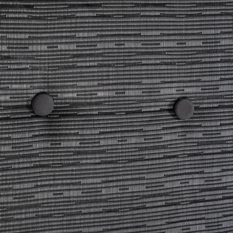 Outsunny Balancelle de Jardin 3 Places Grand Confort Toit Inclinaison réglable épais Coussins Amovibles Polyester Acier époxy Gris Noir