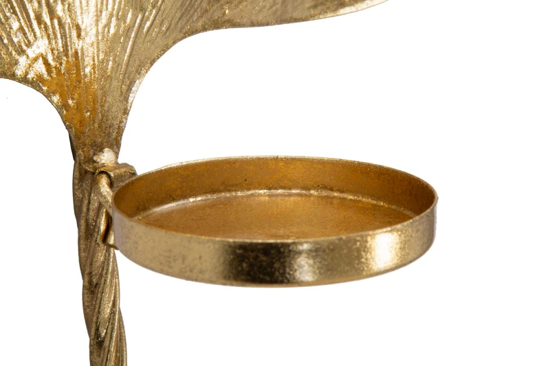 Mauro Ferretti Suport lumanare de perete GLAM LEAF CM 41X11,5X40