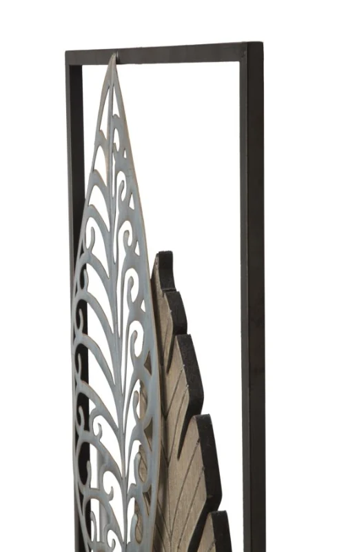 Mauro Ferretti Decoratiune de perete, frunze -B- CM 30,5X2,5X99,5