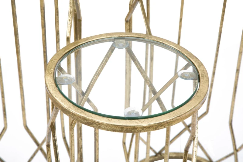 Mauro Ferretti Masa de cafea TUNIS TRIS CM Ø 32X71-28X65-23X61