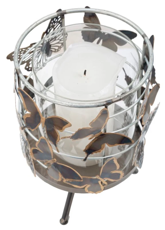 Mauro Ferretti SUPORT DE LUMANARI FLUTURE CM 15X23,3