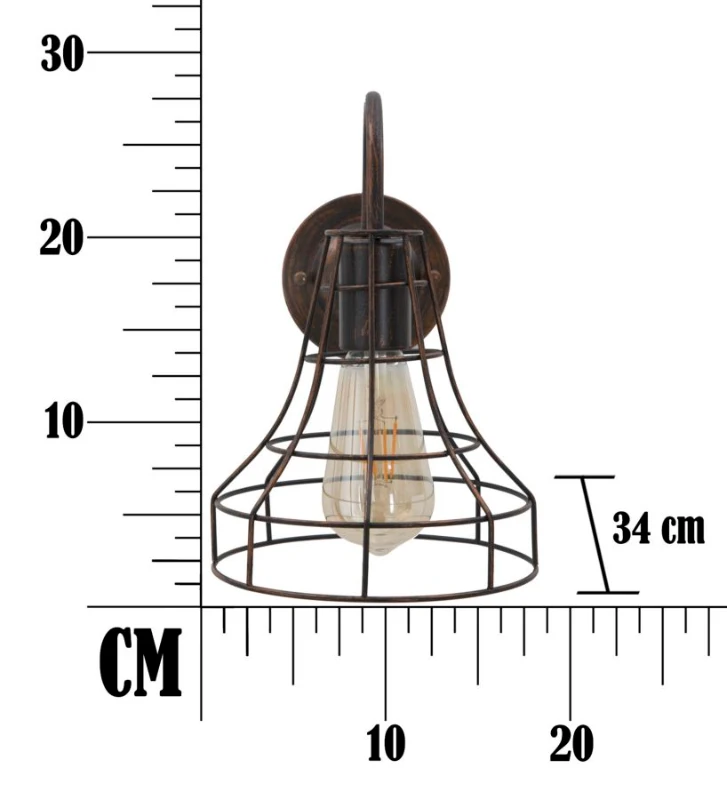 Mauro Ferretti Lampa de perete INDUSTRY -A- CM 34X18X27