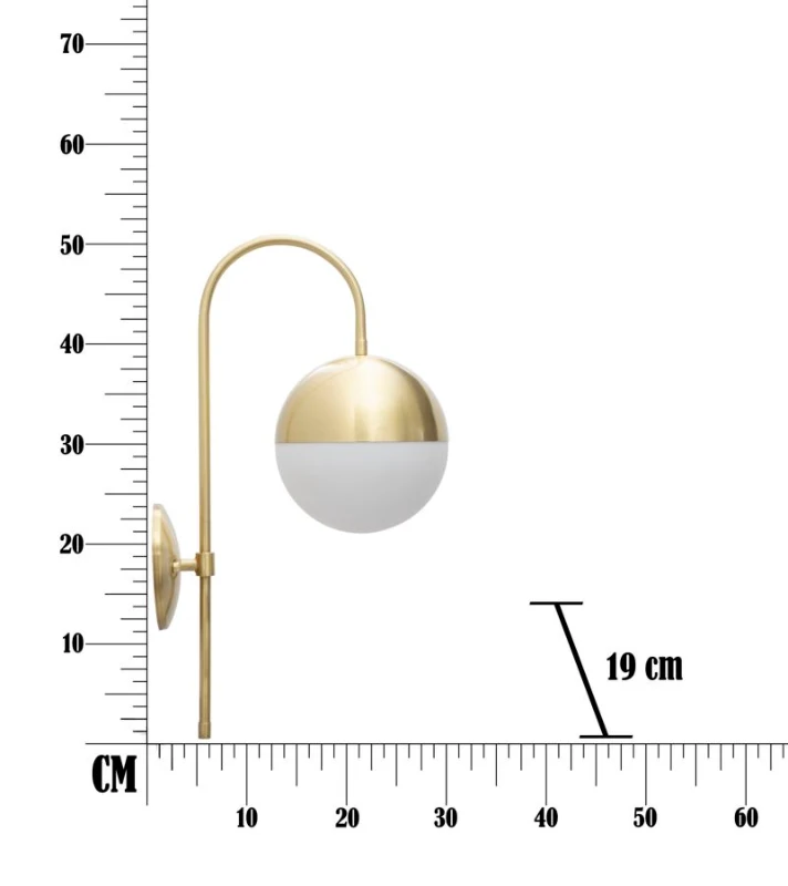Mauro Ferretti Decoratiune GLAMY STREET CM 19x31x51