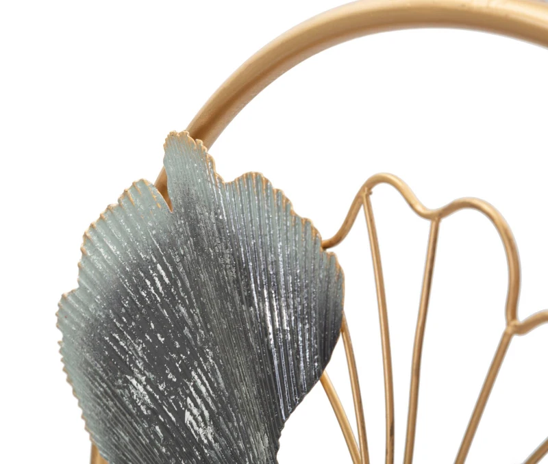 Mauro Ferretti Panou De Perete Din Fier Cu Flori Simple Cm Ø 45,5X3,5