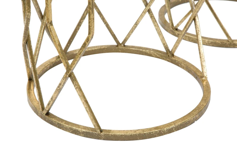 Mauro Ferretti Masa de cafea TUNIS TRIS CM Ø 32X71-28X65-23X61