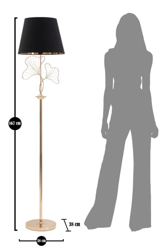 Mauro Ferretti LAMPA DE SOL FRUNZE CM Ø 38X167