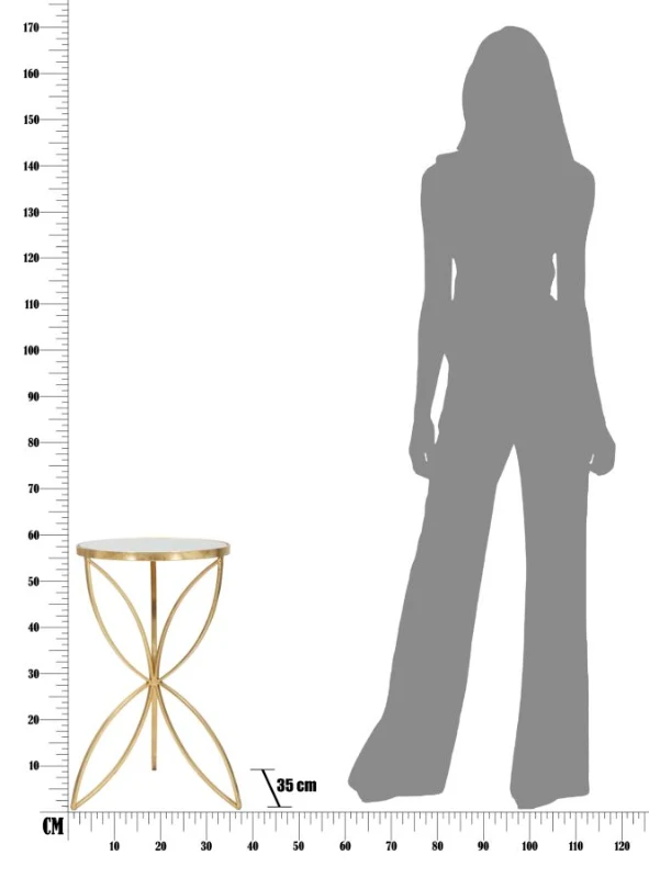 Mauro Ferretti SUPORT DE PLANTE FLUTURE CM Ø 35X60